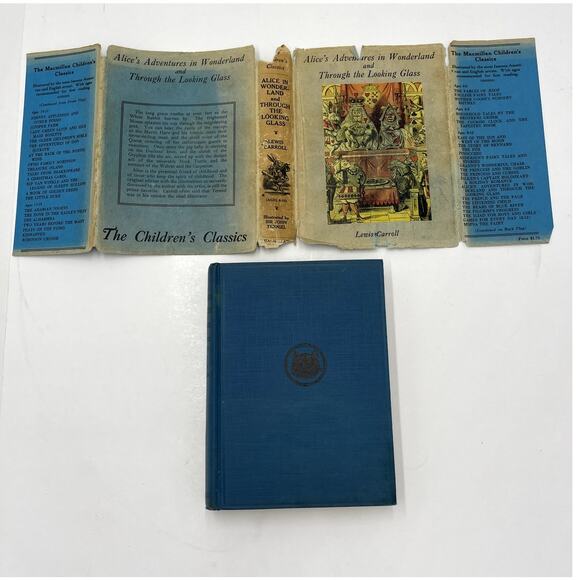 Alices Adventures in Wonderland and Through the Looking Glass Lewis Carroll 1929 - Picture 8 of 8
